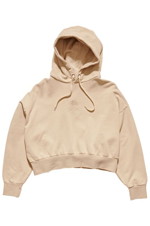 Stussy Womens Cities Hoodie Orange - QWSHF9726